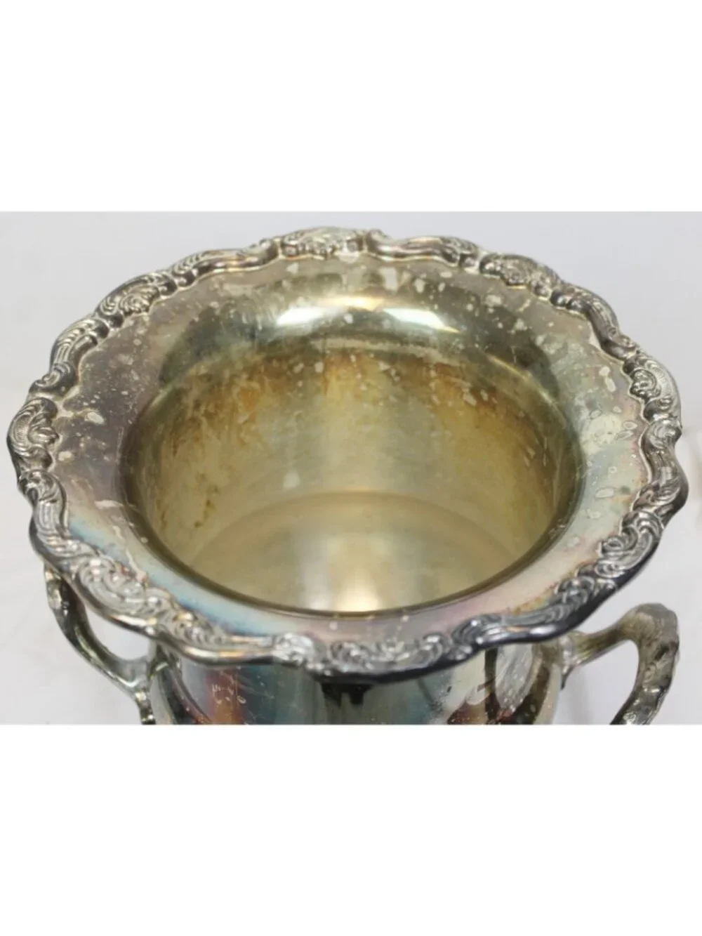 Gorham Silver Plate EP Wine Caddy Ice Champagne Bucket Trophy Style Formal 10.5